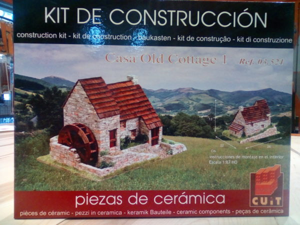 Kit construcción maqueta casa old cotagge