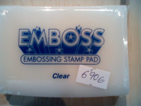 Medio transparente para embossing