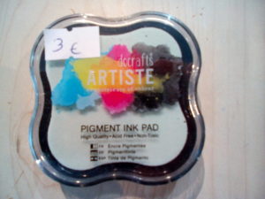 tinta transparente para embossing