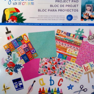 bloc papeles scrapbook 30,5x30,5. 33 hojas