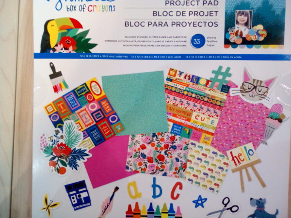 bloc papeles scrapbook 30,5x30,5. 33 hojas