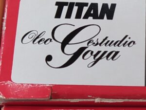 Óleo titan Goya